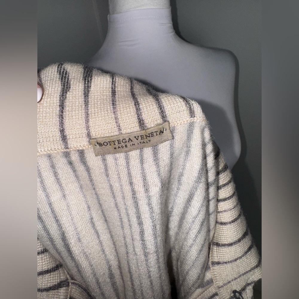 Bottega Veneta Animal Stripe Polo/ Size 4-6 - Picture 8 of 11